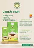  GẠO LÀI THƠM - CHÂU THÀNH/CHAU THANH JASMINE RICE 1KG - 100% SẢN XUẤT TẠI SÓC TRĂNG 