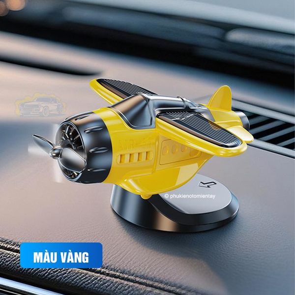MÁY BAY NĂNG LƯỢNG MẶT TRỜI TRANG TRÍ Ô TÔ, TRANG TRÍ XE MÁY XOAY CHUYỂN ĐỘNG KHI CÓ ÁNH SÁNG