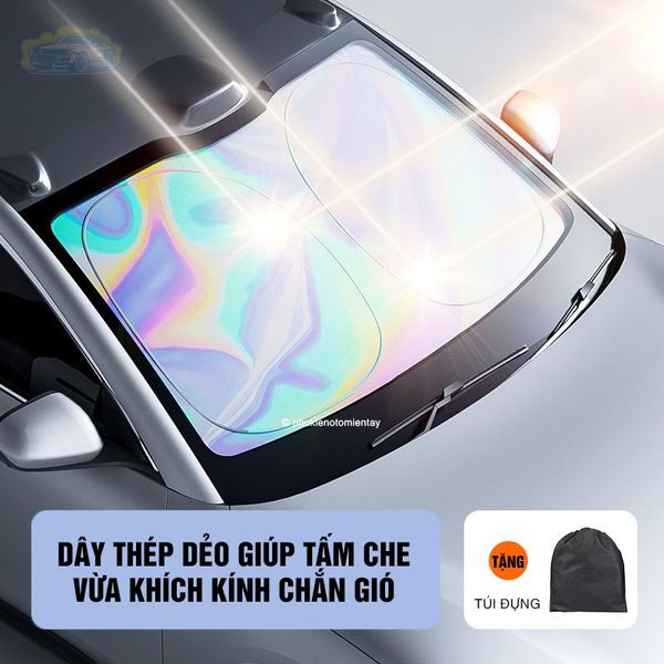 TẤM CHE NẮNG KÍNH CHẮN GIÓ Ô TÔ, TẤM PHẢN QUANG CHE NẮNG XE HƠI NHIỀU MÀU