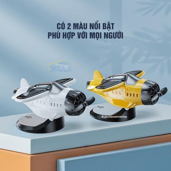 MÁY BAY NĂNG LƯỢNG MẶT TRỜI TRANG TRÍ Ô TÔ, TRANG TRÍ XE MÁY XOAY CHUYỂN ĐỘNG KHI CÓ ÁNH SÁNG