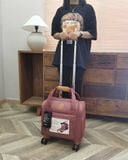  Vali vải xách tay chống nước siêu nhẹ size 16 inch 