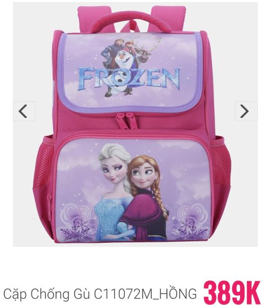  Cặp học sinh chống gù lưng MITI cho bé gái - Mẫu mới siêu nhẹ, bền. 