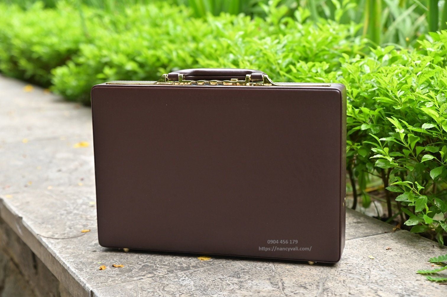  Cặp da khóa số doanh nhân AS04 size trung 17 inch 