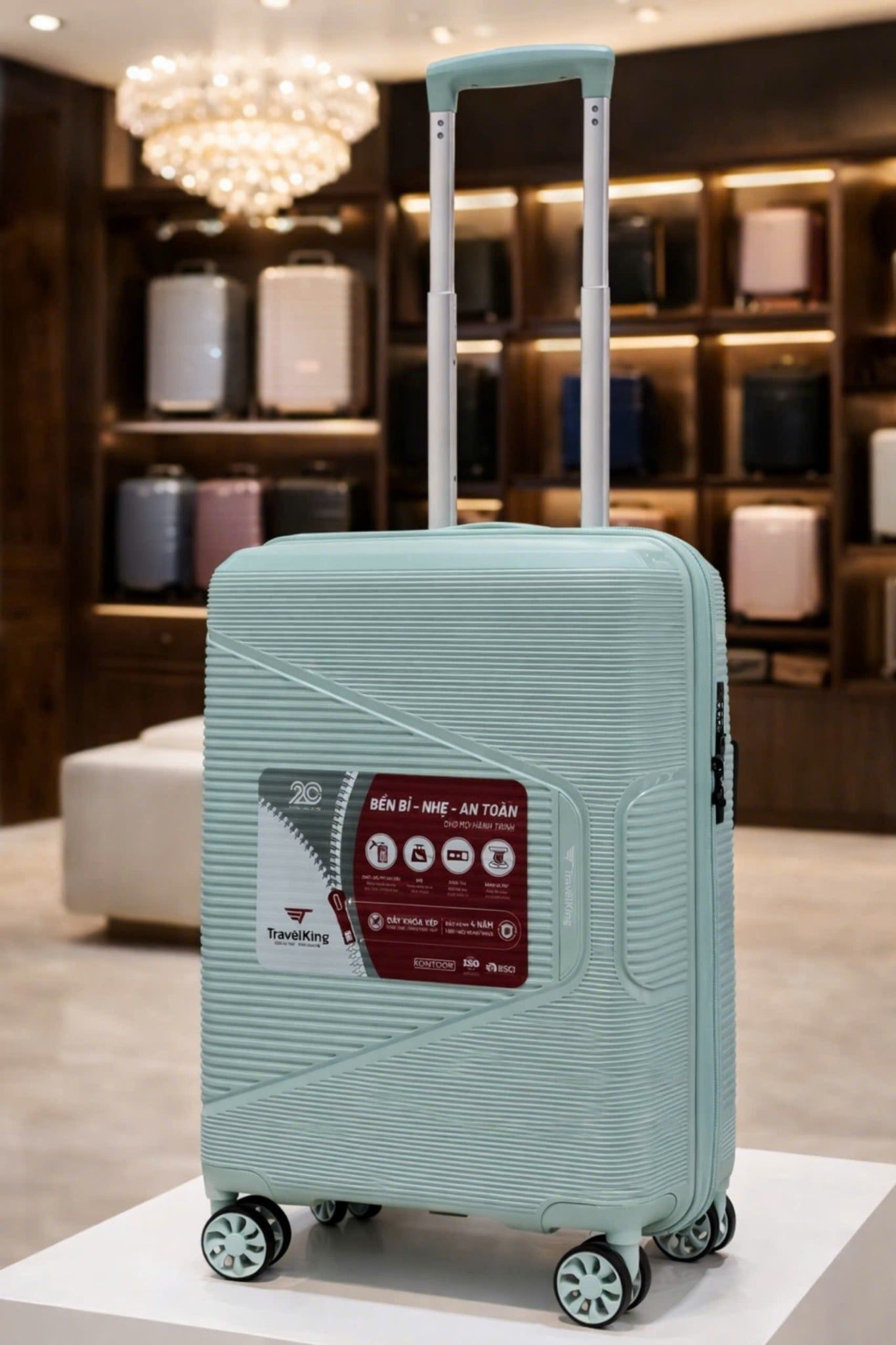  Vali nhựa cao cấp Travelking 8090 