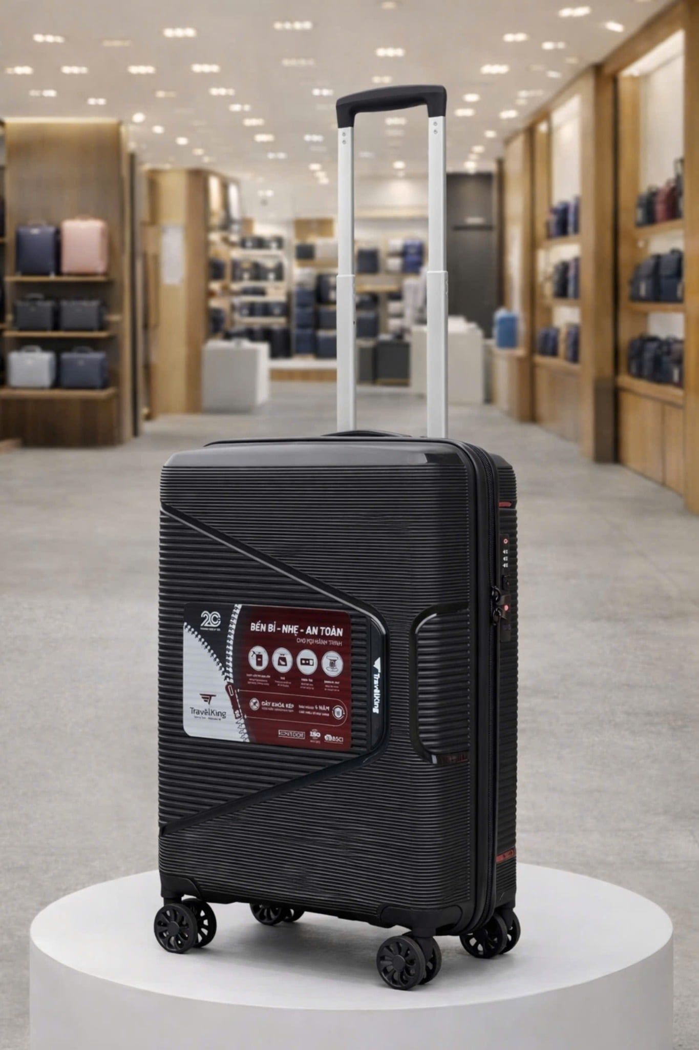  Vali nhựa cao cấp Travelking 8090 