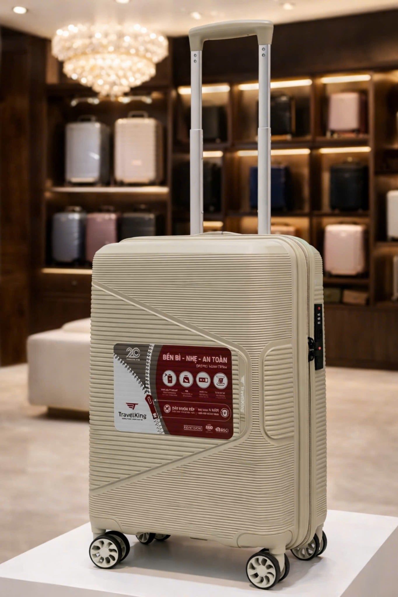  Vali nhựa cao cấp Travelking 8090 