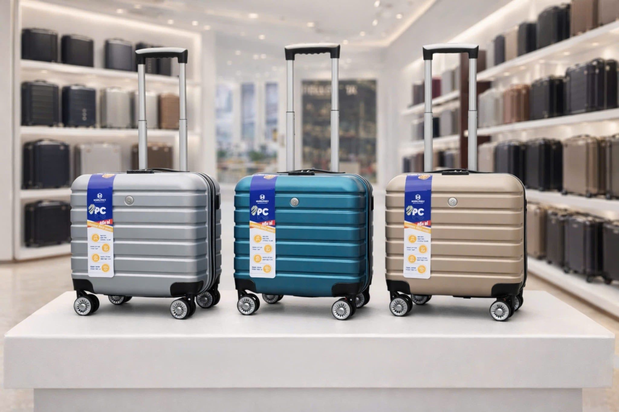  Vali nhựa Hùng Phát 849 gọn nhẹ, phù hợp cho mọi chuyến công tác 