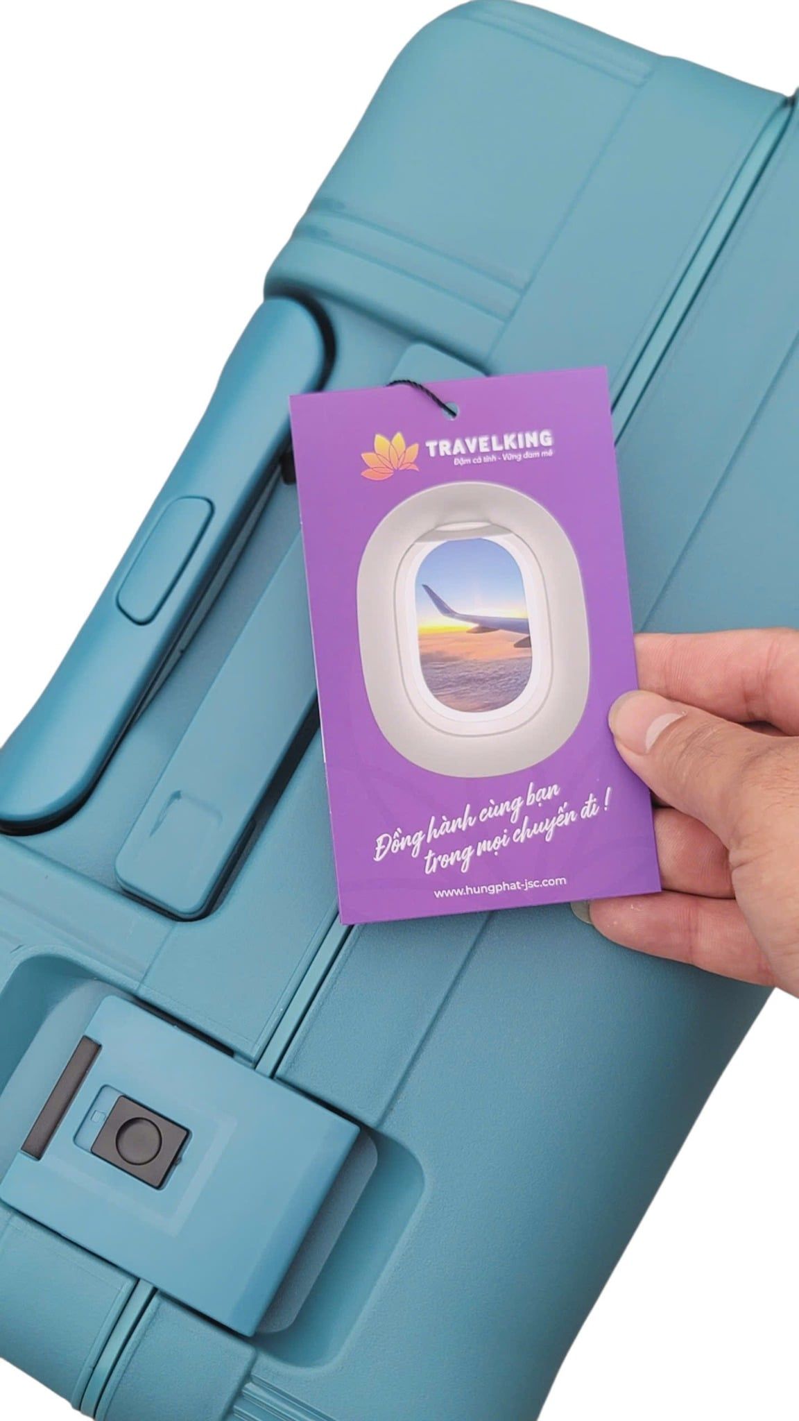  Vali nhựa Travelking nhựa PP nguyên khối cao cấp chống vỡ size 20/24/28 inch 