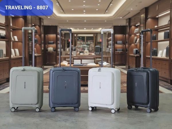  VALI DOANH NHÂN CAO CẤP TRAVELKING 8807 CÓ NGĂN ĐỰNG LAPTOP 