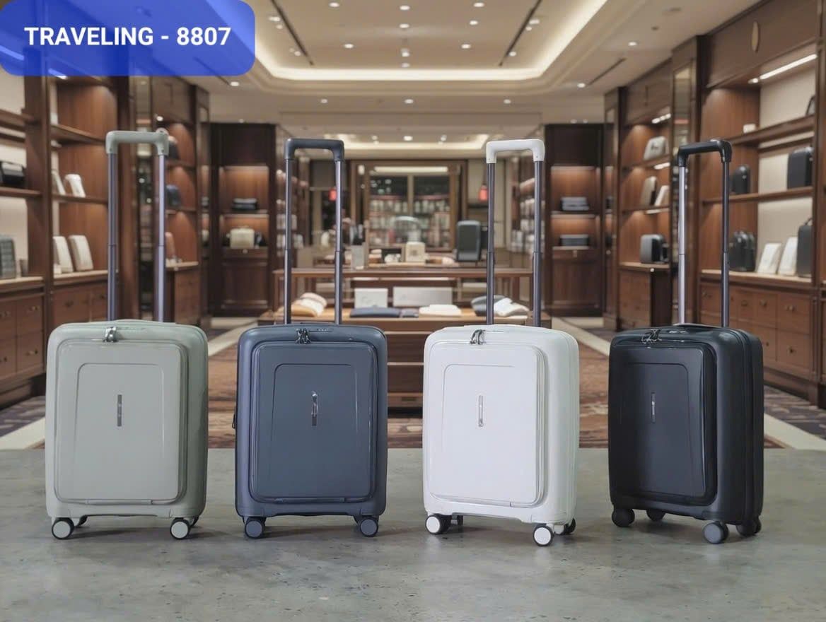  VALI DOANH NHÂN CAO CẤP TRAVELKING 8807 CÓ NGĂN ĐỰNG LAPTOP 