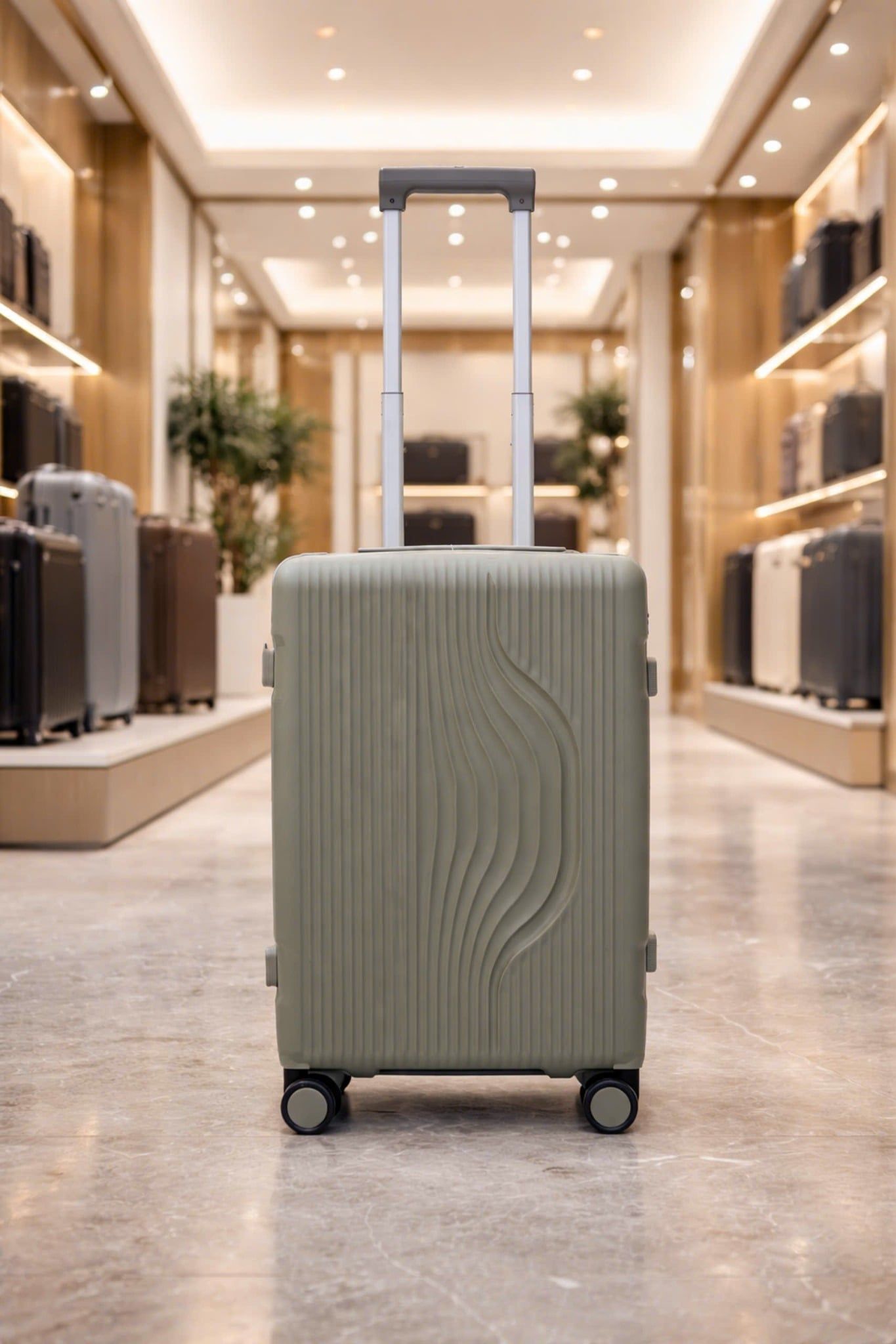  Vali kéo Travelking nhựa PP khung nhôm khoá sập cao cấp size 20/24/28 inch 