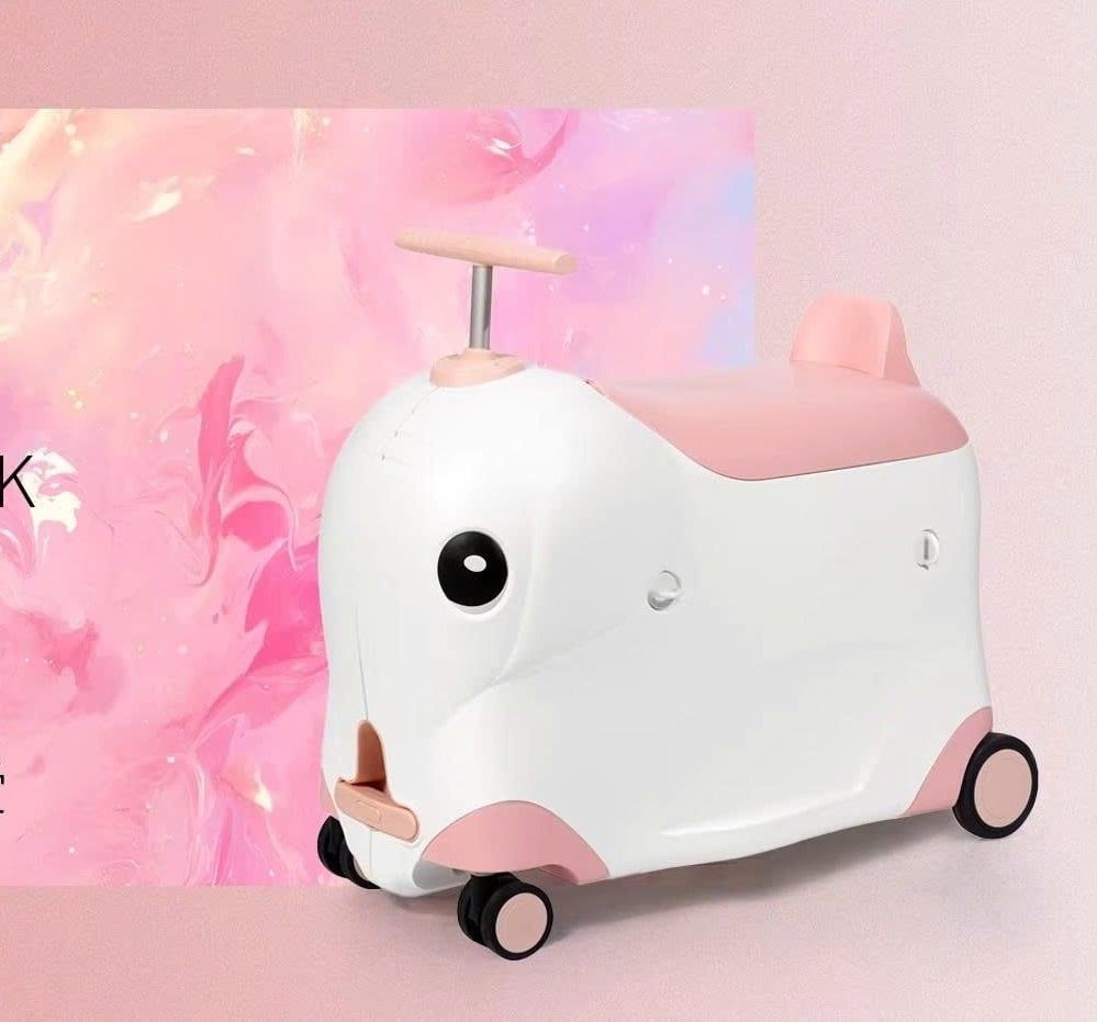  Vali kéo Bubule cho bé có thể ngồi lên kéo đi chơi thoải mái 