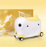  Vali kéo Bubule cho bé có thể ngồi lên kéo đi chơi thoải mái 