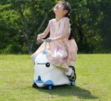  Vali kéo Bubule cho bé có thể ngồi lên kéo đi chơi thoải mái 