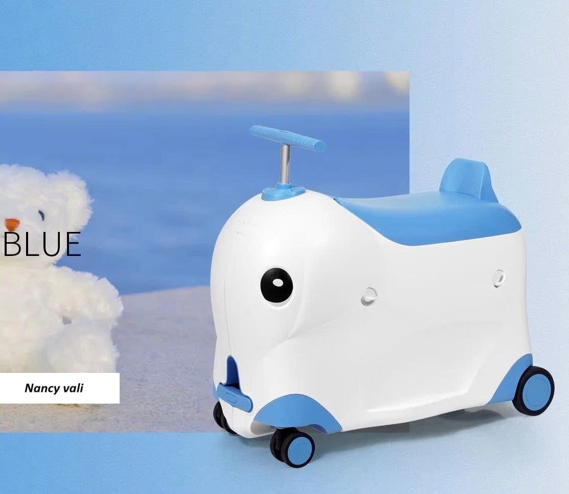  Vali kéo Bubule cho bé có thể ngồi lên kéo đi chơi thoải mái 