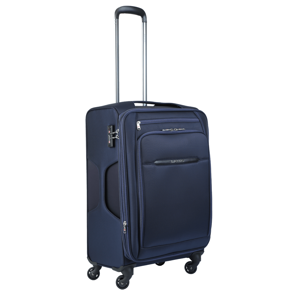  Vali kéo vải Sakos Vivian siêu bền, hàng Việt Nam thương hiệu Mỹ size 20 inch 