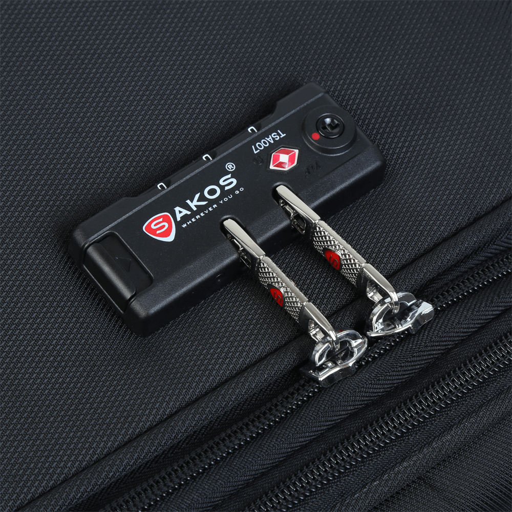  Vali kéo vải Sakos Vivian siêu bền, hàng Việt Nam thương hiệu Mỹ size 28 inch 