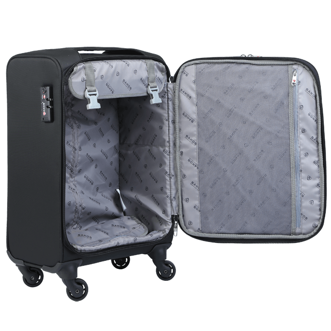  Vali kéo vải Sakos Vivian siêu bền, hàng Việt Nam thương hiệu Mỹ size 24 inch 