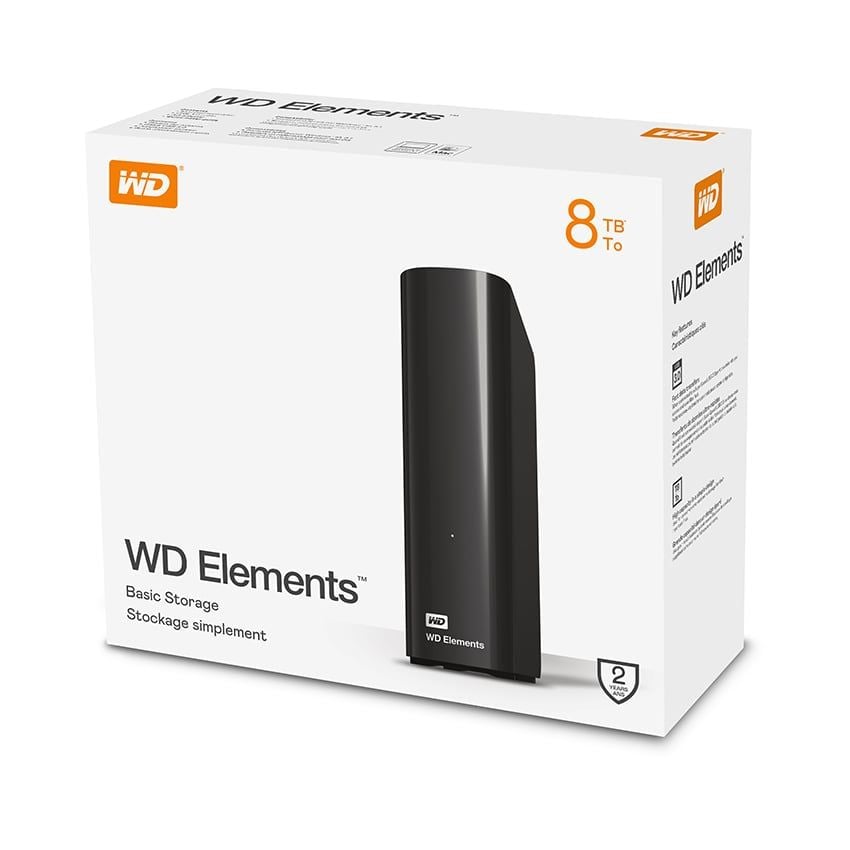  Ổ cứng HDD WD Elements Desktop 8TB 3.5 inch USB 3.2 gen1 