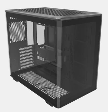 Case Cooler Master Elite 600 Mid Tower ATX |Màu Đen