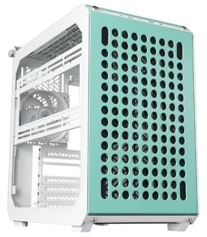 Case Cooler Master Qube 500 Flatpack Macaron Edition Mid Tower E-ATX |Xanh