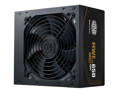 Nguồn Cooler Master MWE 650 V3 650W 80 Plus Bronze Non Modular ATX 3.1