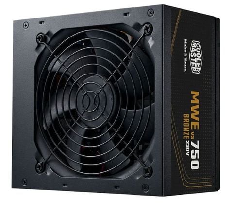 Nguồn Cooler Master MWE 750 V3 750W 80 Plus Bronze Non Modular ATX 3.1