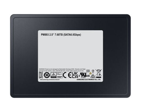 Ổ cứng Datacenter SSD SAMSUNG PM893 7.68TB SATA III 2.5 inch