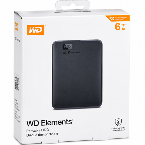 Ổ cứng HDD WD Elements Portable 6TB 2.5 inch USB 3.0