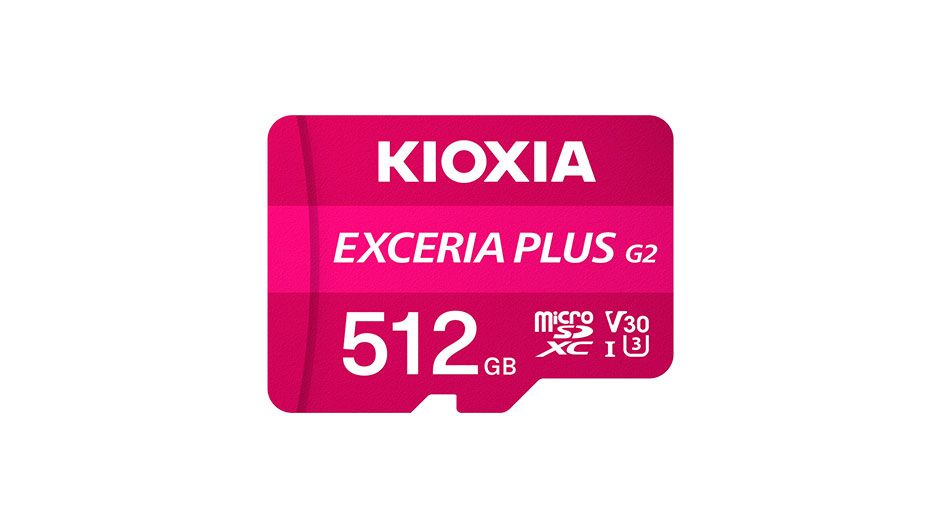  Thẻ nhớ KIOXIA EXCERIA PLUS G2 512GB microSDXC C10 U3 V30 100MB/s 