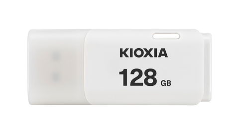 USB KIOXIA TransMemory U202 128GB USB 2.0 màu trắng có lỗ treo