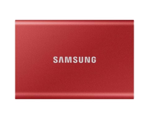 Ổ cứng di động SSD SAMSUNG T7 1TB USB 3.2 Gen 2 - Đỏ