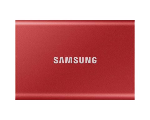 Ổ cứng di động SSD SAMSUNG T7 2TB USB 3.2 Gen 2 - Đỏ