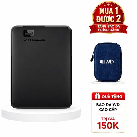 Ổ cứng di động WD Elements 1TB HDD 2.5 inch USB 3.2 gen1