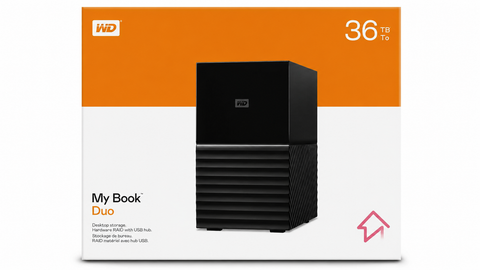 Ổ cứng HDD WD My Book Duo 36TB 3.5 inch USB 3.2 gen1
