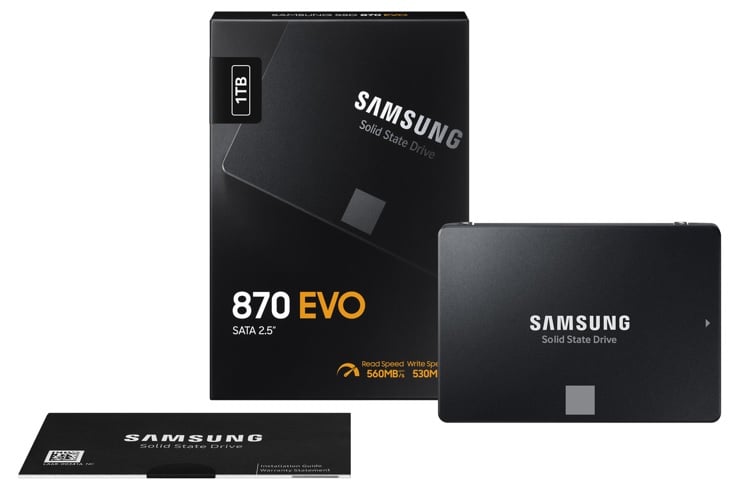 Ổ cứng SSD Samsung 870 EVO 1TB SATA III 2.5 inch