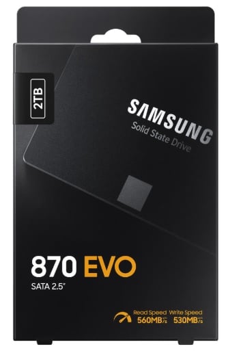  Ổ cứng SSD SAMSUNG 870 EVO 2TB SATA III 2.5 inch 