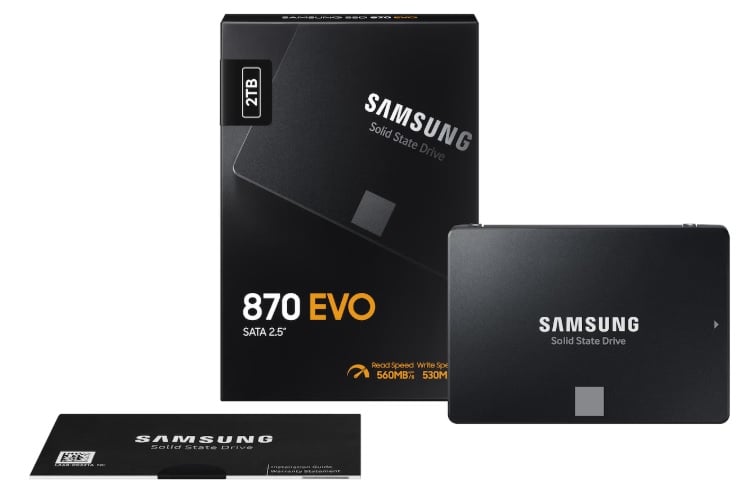  Ổ cứng SSD SAMSUNG 870 EVO 2TB SATA III 2.5 inch 
