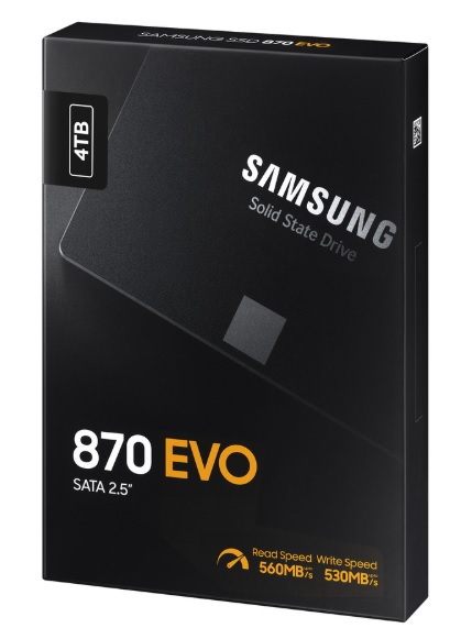  Ổ cứng SSD SAMSUNG 870 EVO 4TB SATA III 2.5 inch 