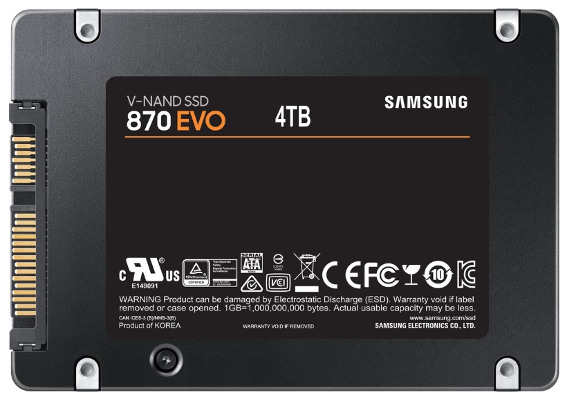  Ổ cứng SSD SAMSUNG 870 EVO 4TB SATA III 2.5 inch 