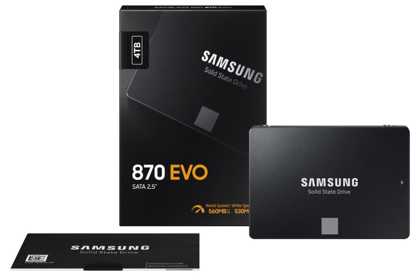 Ổ cứng SSD SAMSUNG 870 EVO 4TB SATA III 2.5 inch 
