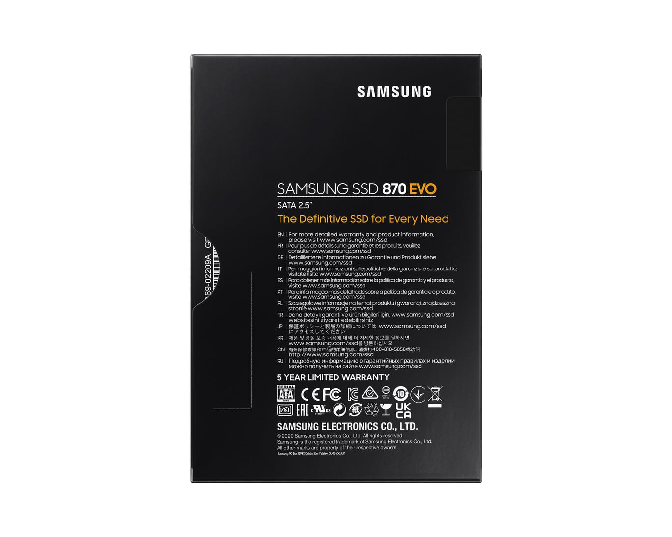  Ổ cứng SSD Samsung 870 EVO 500GB SATA III 2.5 inch 