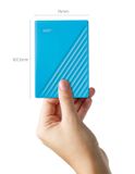  Ổ cứng HDD WD My Passport 2TB 2.5 inch USB 3.2 gen1 - Xanh 