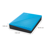  Ổ cứng HDD WD My Passport 4TB 2.5 inch USB 3.2 gen1 - Xanh 