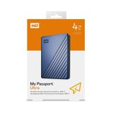  Ổ cứng HDD WD My Passport Ultra 4TB 2.5 inch USB 3.2 gen1 - Xanh 