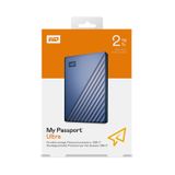  Ổ cứng HDD WD My Passport Ultra 2TB 2.5 inch USB 3.2 gen1 - Xanh 
