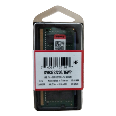 RAM Kingston 16GB DDR4 3200MHz Laptop