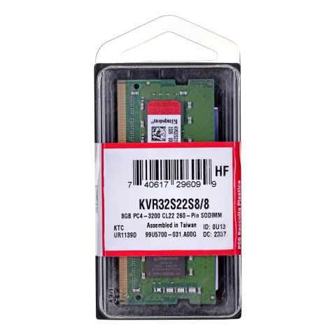 RAM Kingston 8GB DDR4 3200MHz Laptop