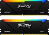  RAM Kingston Fury Beast RGB 64GB (2x32GB) DDR4 3600MHz Desktop 