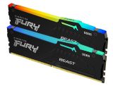  RAM Kingston Fury Beast RGB 64GB (2x32GB) DDR5 6000MHz Desktop 